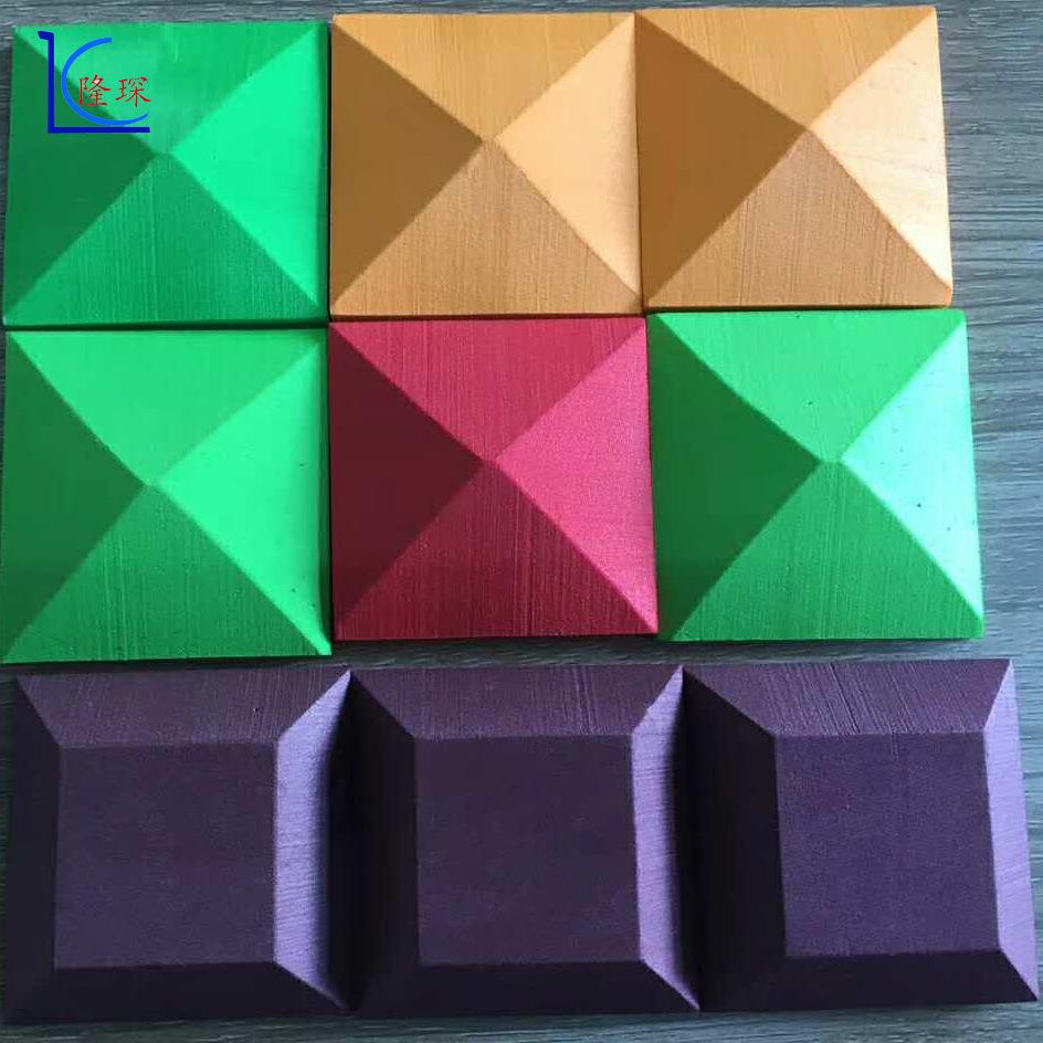 隆琛EVA斜切加工，宝塔顶切割加工 异形切割加工角度斜切加工