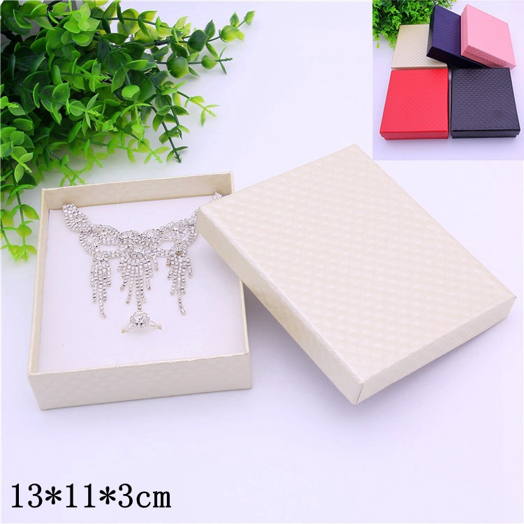 厂家直供通用天地盖礼品包装盒纸质项链耳环饰品套装盒批发