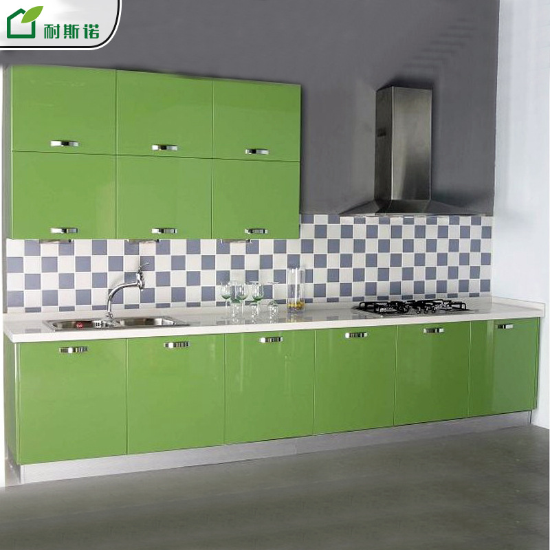 Beijing cabinet factory SinoCom Quartz mesa cupboard customized Direct selling Simplicity Whole Paint kitchen cupboard