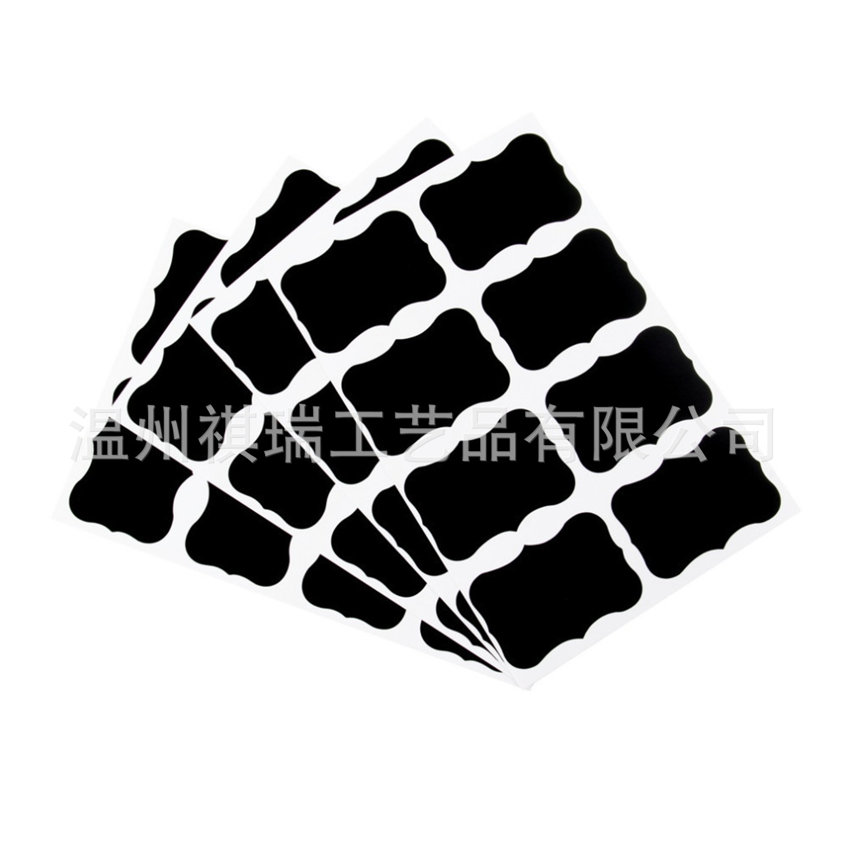 ebay亚马逊etsy爆款DIY可书写PVC黑板贴标签封口贴不干胶