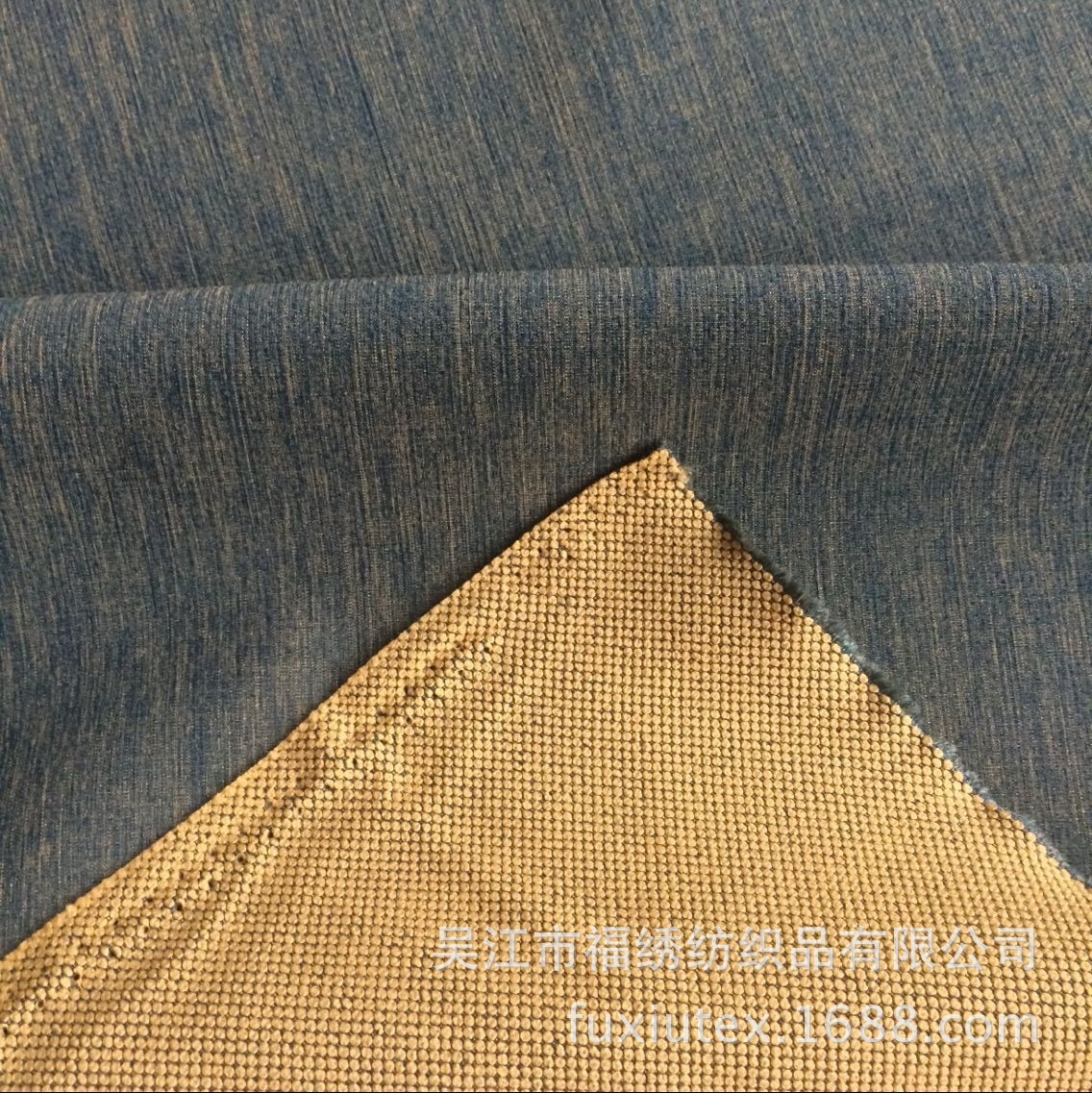 厂家直销100D变色龙双色阳离子涤纶四面弹布弹力登山呢布裤子面料