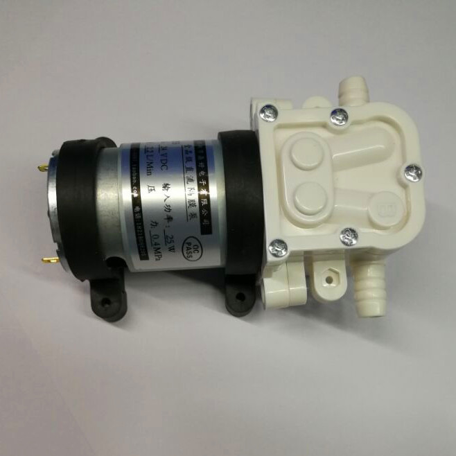 12V耐磨隔膜泵食品级水泵545隔膜泵制冰机水泵奶茶机水泵