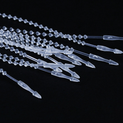 supply wholesale transparent Beads with Hand needle Picture Clasp hands Wear line Tag Needlework