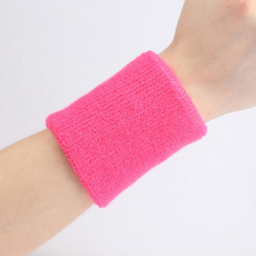 Wristbands manufacturer wholesale colorful sweat-absorbent towel wristbands basketball badminton sports sweat-absorbent cotton wristbands