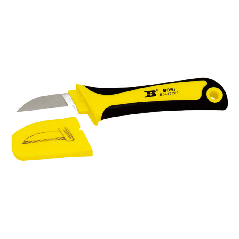 波斯工具 直刃电缆刀电工刀电缆剥线刀BS442209