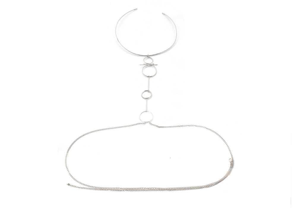 Nouveau Cercle De Mode Européen Et Américain Collier À La Mode Chaîne De Taille De Chaîne De Corps Sexy display picture 5