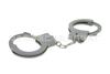 Plastic handcuffs, set, props with accessories, small realistic metal toy, police