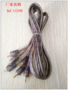 3.5mmɏ���^��ƽ�^͸����ɫ��3RCA����3RCA �������X���C��