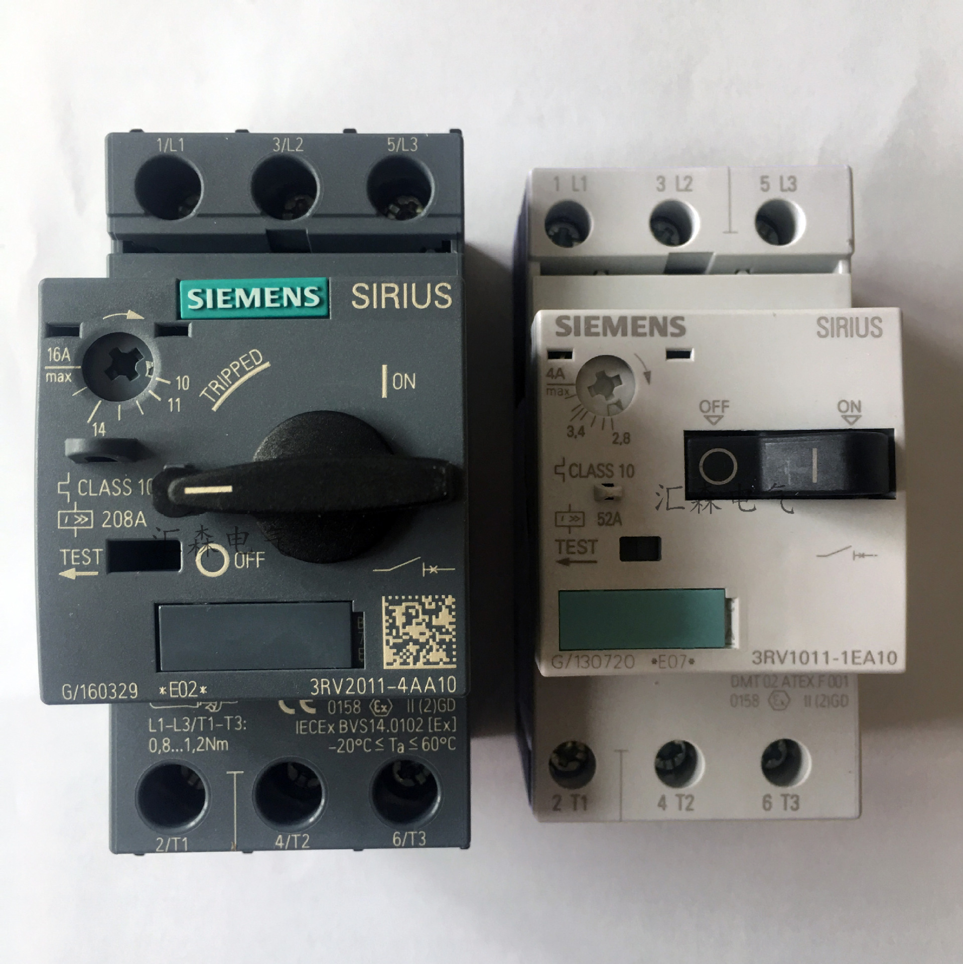 SIEMENS 西门子 原装 低压断路器3RV2011-0GA10