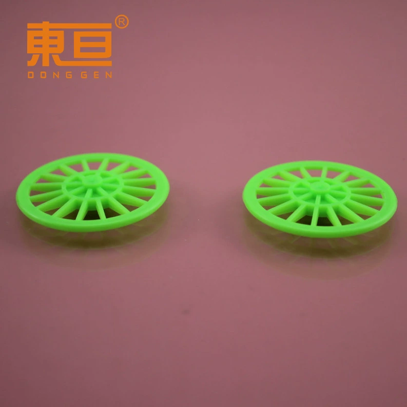 MCL372AH Зеленые конные колеса пластиковые колеса игрушечные колеса тонкие колеса технологии строительные блоки детали