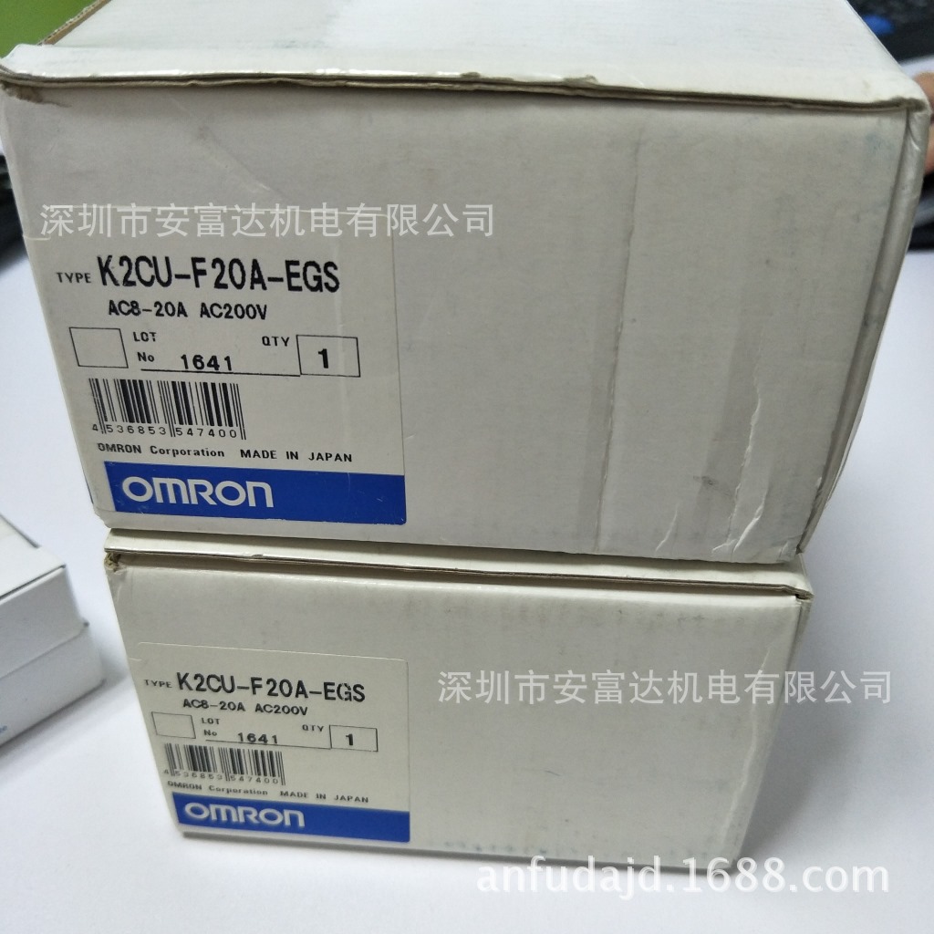 供应欧姆龙加热器断线报警器K2CU-F20A-EGS全新原装