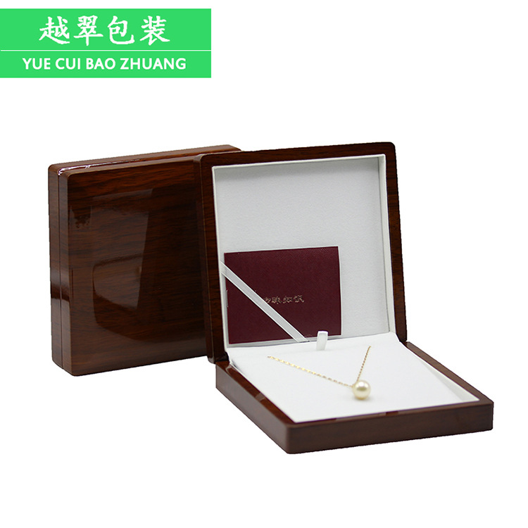 0534首饰盒高档木质首饰盒饰品盒包装盒珠宝盒厂家现货批发定做