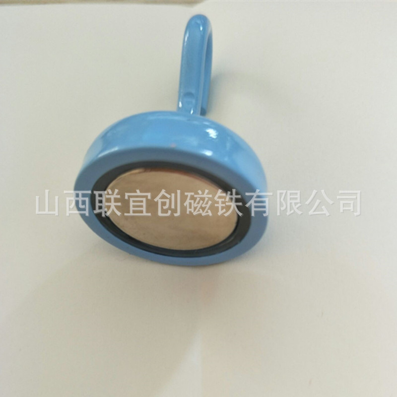 供应喷漆强磁磁性挂钩 衣帽服装金属挂钩  磁性吸盘 无痕磁性挂钩