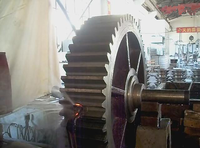 齒輪分齒高頻淬火