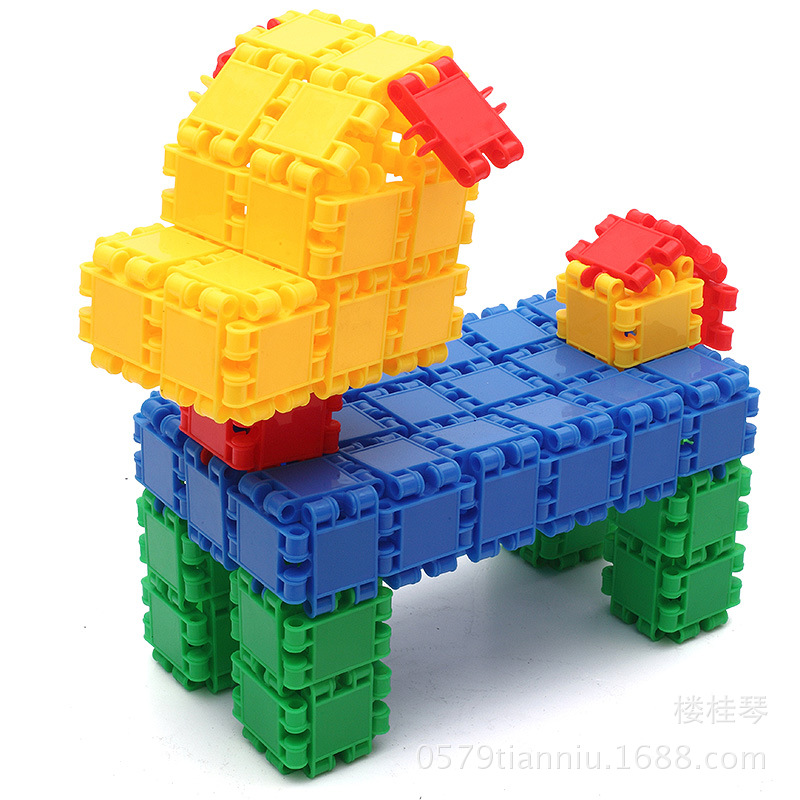 嘟嘟积木拼装汽车类积木