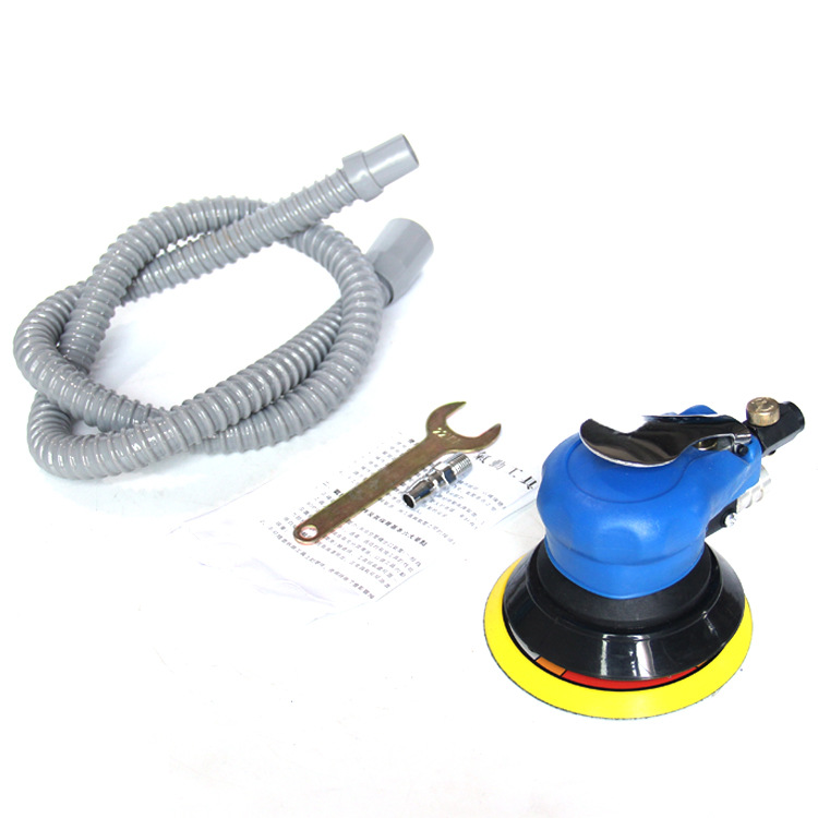 供应5寸气动吸尘砂纸机 机械化手持工具 操作方便吸尘砂纸