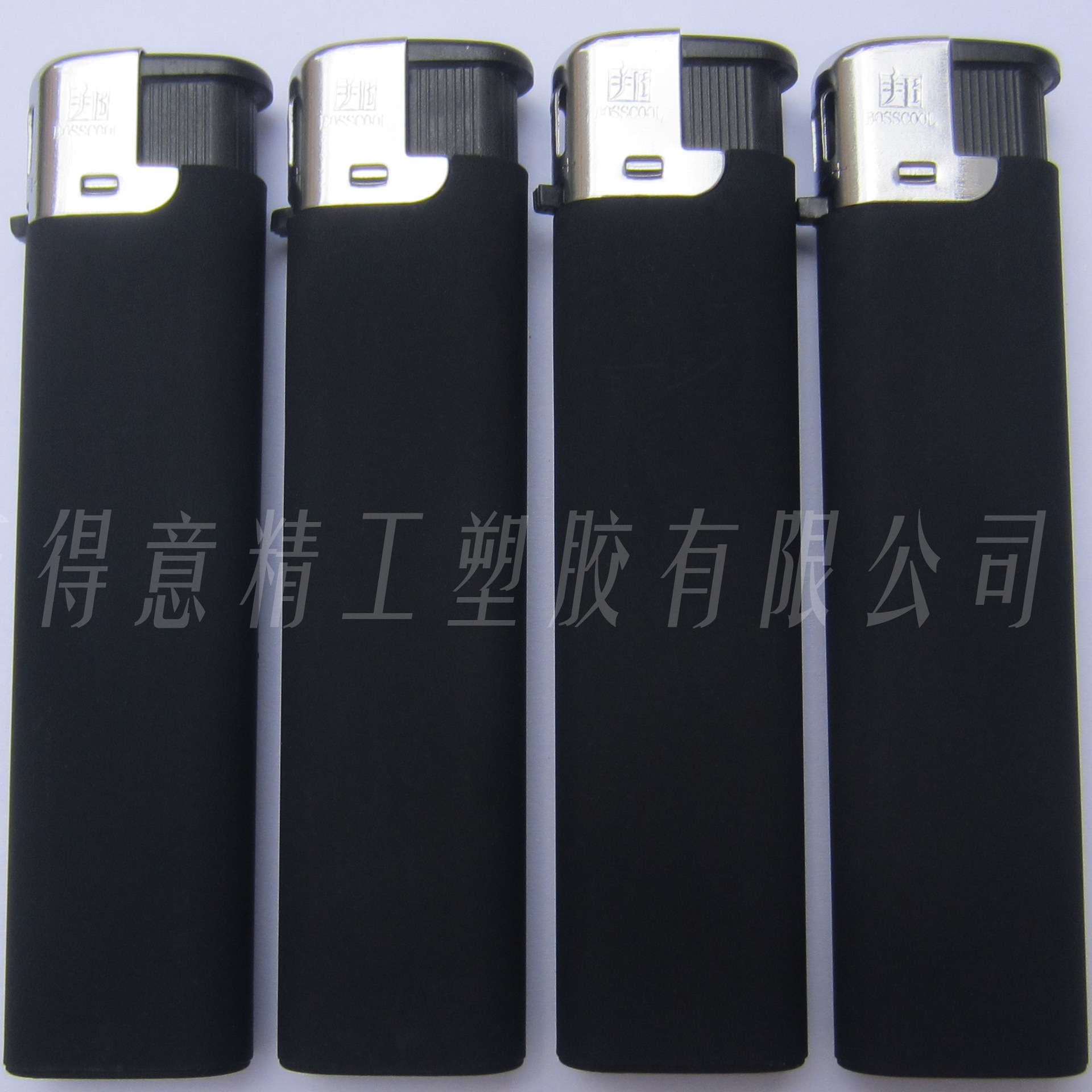 926小黑条橡皮橡胶机身明火电子广告礼品打火机定制工厂批发印字|ru