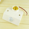 Induction switch key, physiological lamp holder, socket, thermometer
