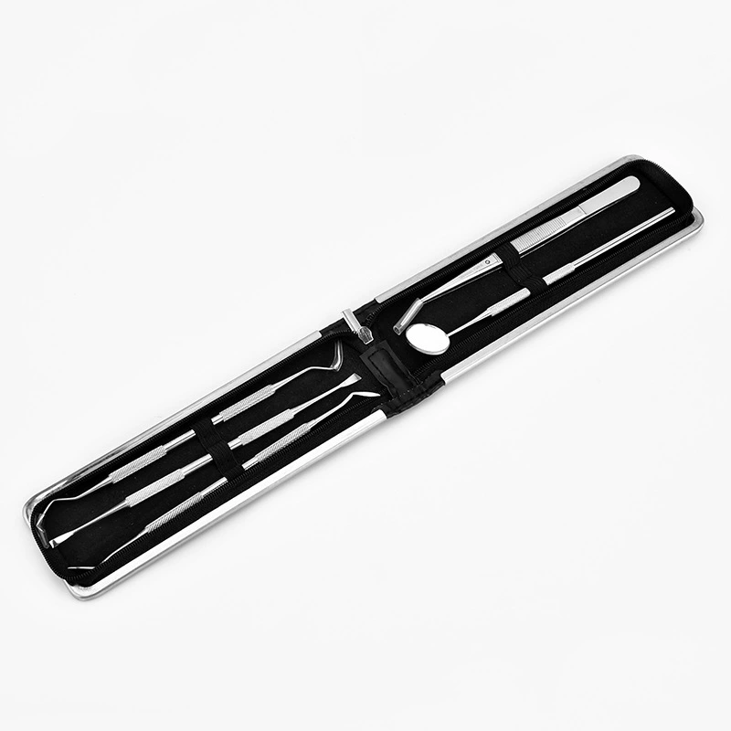 Tools set, tweezers stainless steel, mirror