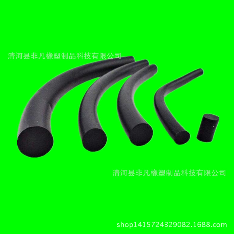 圆形橡胶发泡密封条 圆柱纱窗压条海绵发泡密封条实心发泡条