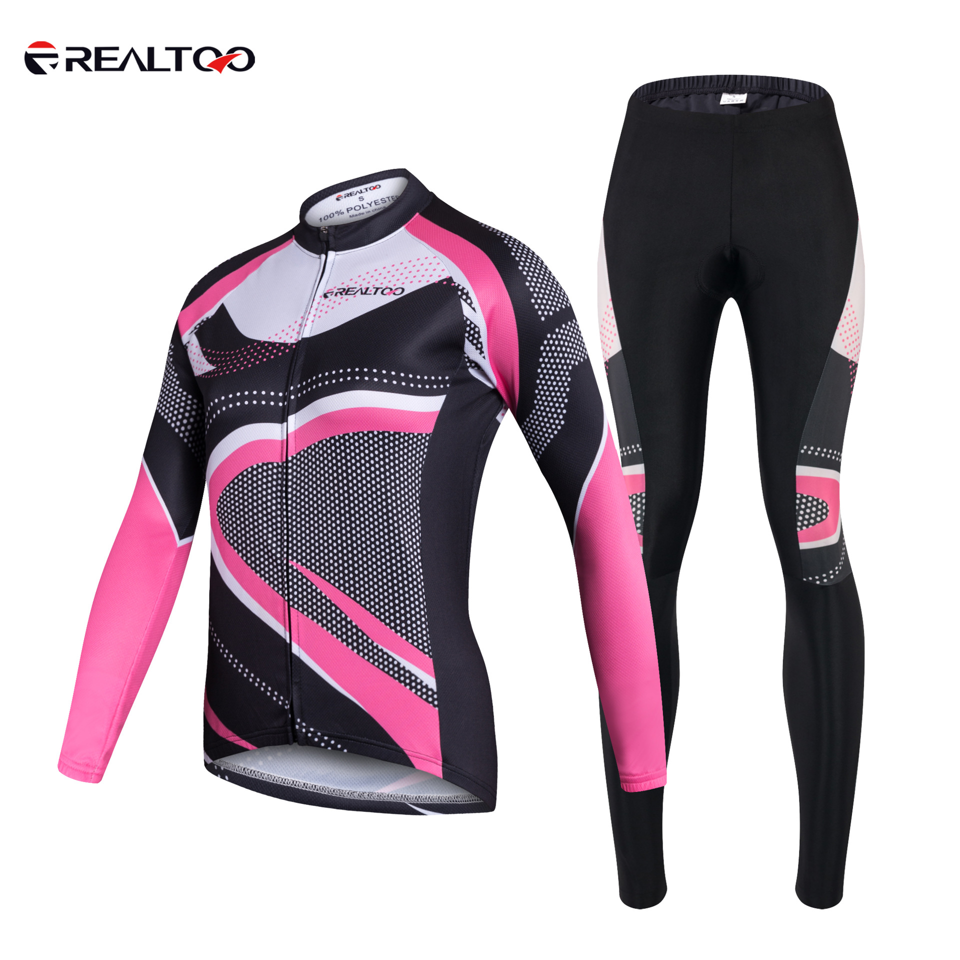 new pattern Spot wholesale Lovers money Female models Long-sleeved jersey suit Jersey Thin section