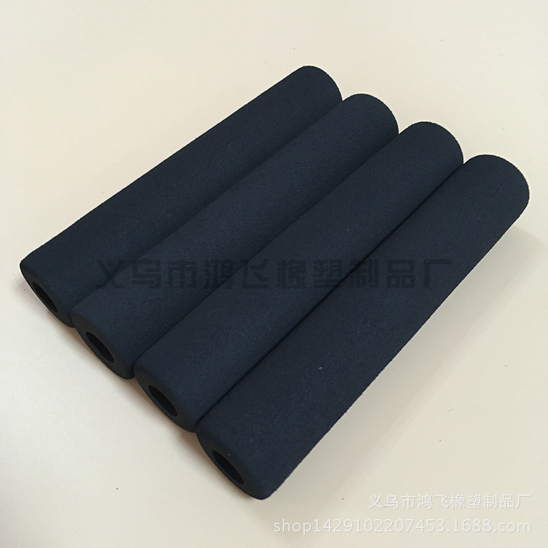 运动健身自行车手把泡沫套磨面管 橡塑NBR海绵手把套