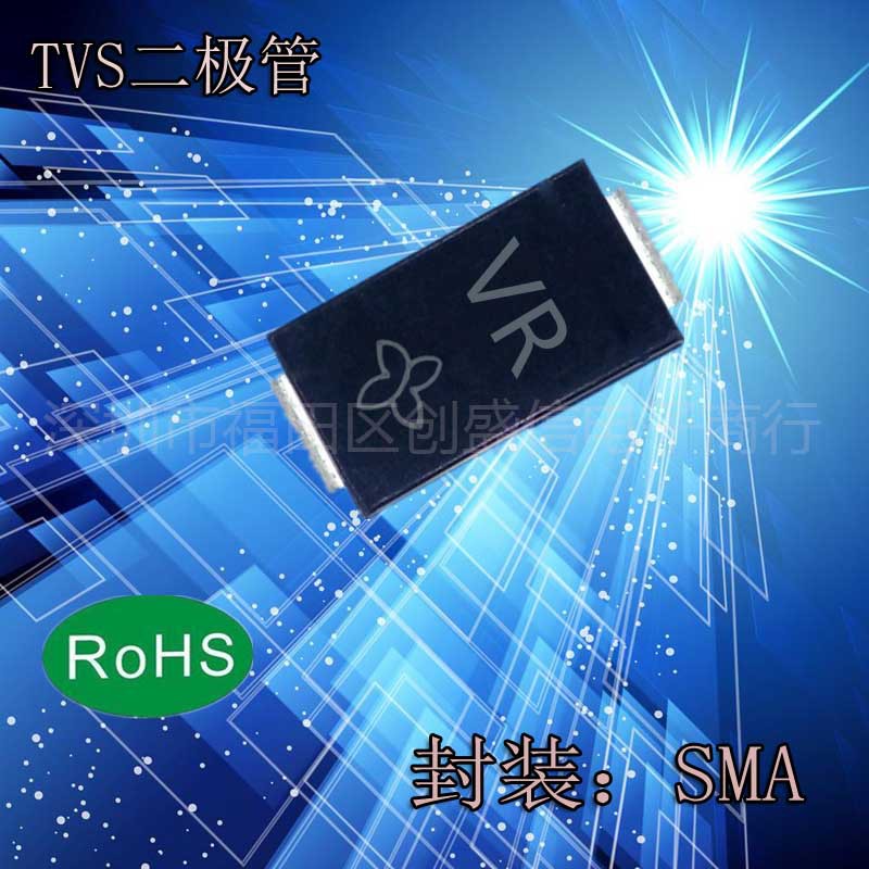 SMAJ170CA-E3 61 TVS 瞬变抑制二级管 400W 双向 DO-214AC 丝印VR