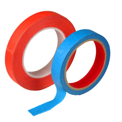 Masking tape colour Red black and white Blue-green Yellow Pink Wrinkle Paper tape Masking Tape Marking tape