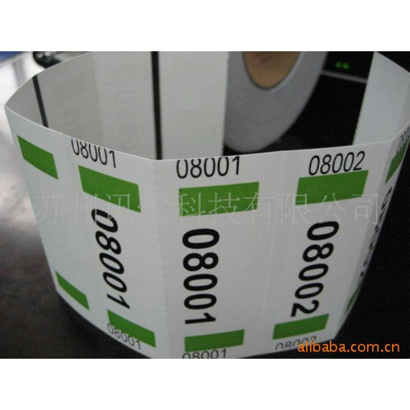 杭州FASSON抗蒸煮原木标签加工厂Resistant log barcode pet tags