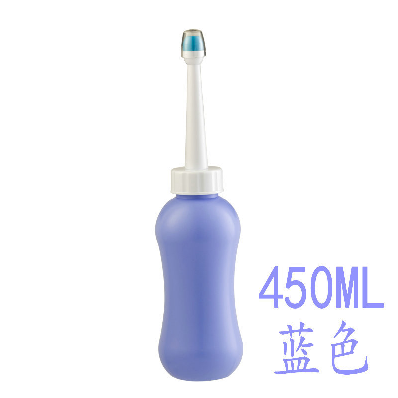 直喷头450ml宝宝婴儿洗屁股冲洗神器新生儿便携式洁身器出口跨境