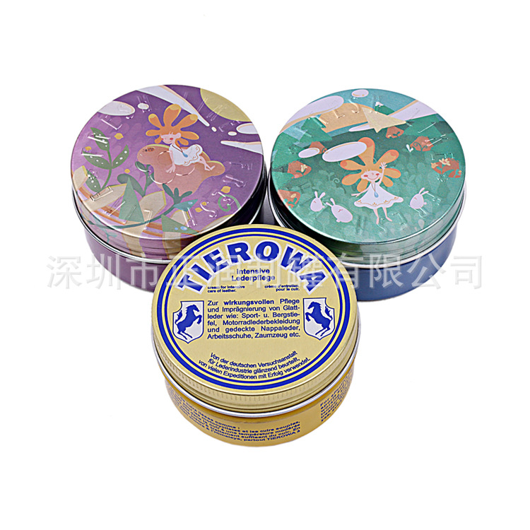 大量生产 香皂包装铝盒 二次氧化铝盒  创意圆形包装铝盒