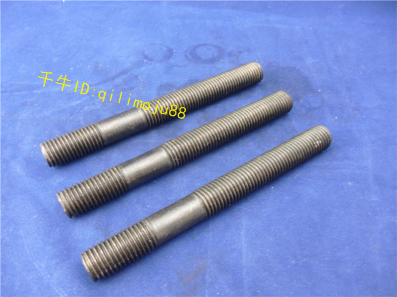 批发双头牙螺杆、双头牙螺丝、加硬 双头螺栓 螺帽 垫片 双头螺丝