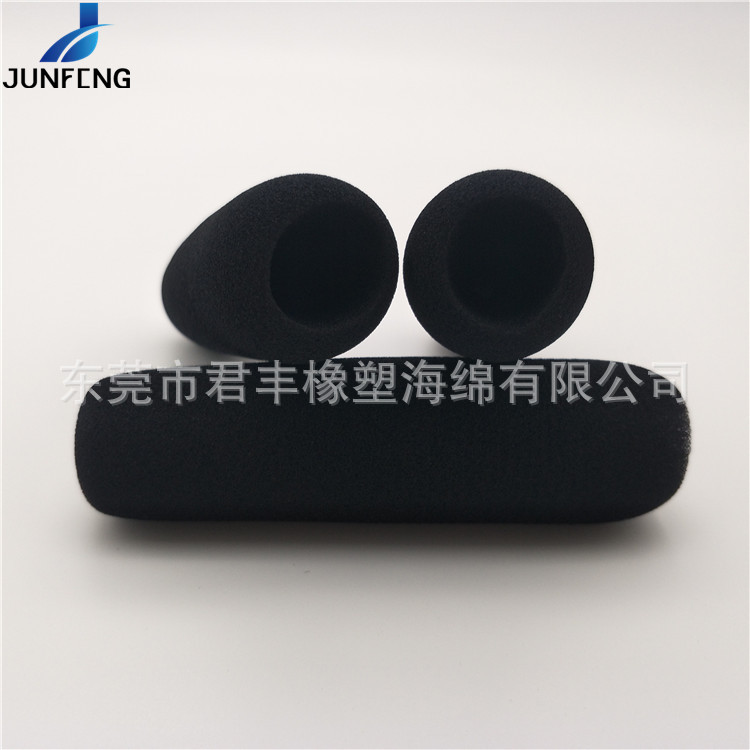 通用带槽演出话筒套 防风无线麦克风防喷罩 早教机防风海绵