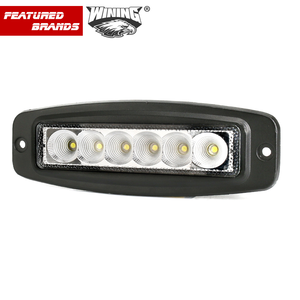 7.3寸18W嵌入式一字排工作灯带边框大灯[7.3 INCH LED worklight]