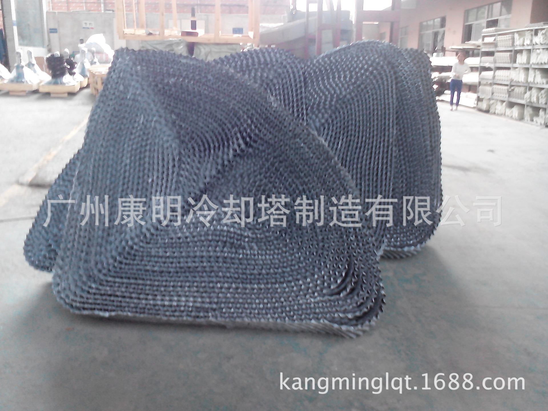 Cummins Cooling Tower filler Cummins circular Countercurrent Tower packing PVC HD Round Tower stuffing Thermal film