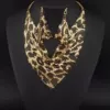 Black gold suit