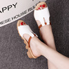 Fashionable slippers, footwear for leisure, beach slide, 2020