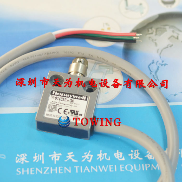 【实物拍摄】HONEYWELL霍尼韦尔914CE2-3A防水限位开关