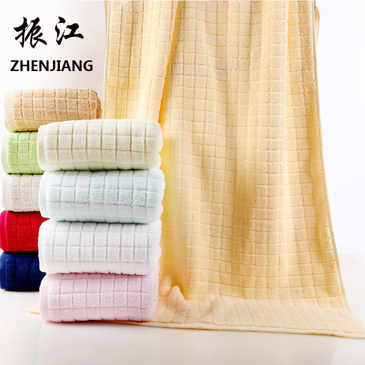 Cross-Border factory direct wholesale cotton increase thick quality foreign trade bath towel supermarket hotel promotion Gaoyang
