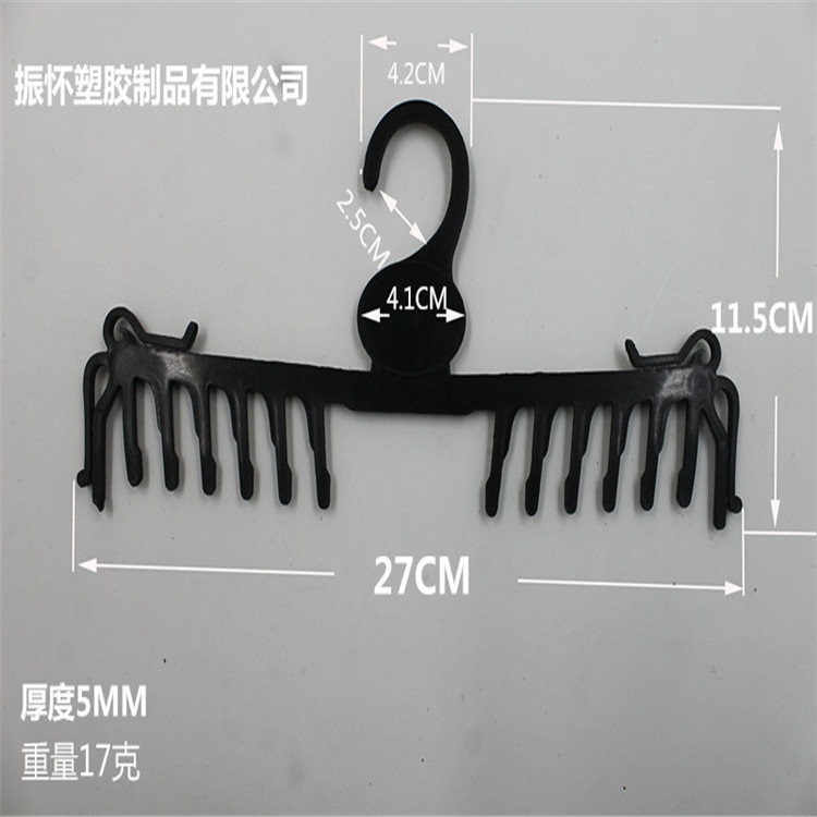 厂家塑料衣架成人透明塑胶衣架制衣服装厂包装衣架一次性展示内衣