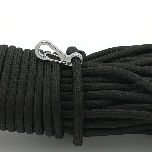 Metal mini buckle spring hanging buckle quick hanging parachute rope buckle key ring hook accessories outdoor EDC tactical equipment