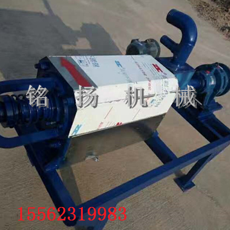 斜筛式鸡粪脱水分离机 小型家用豆渣脱水机 固液分离器设备厂家