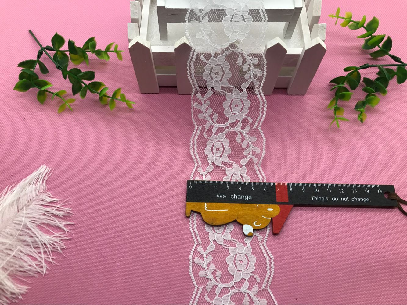 花边无弹蕾丝花边尼龙花边厂家直销长期现货供应 601# 宽度6CM