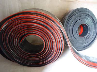 陕西西安宝鸡导料槽配套用挡煤裙边  挡煤皮子200*15mm