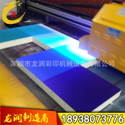 专业生产 建材装饰UV板上色机器 PVC发泡板衣柜移门UV平板打印机