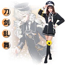 刀剑乱舞cosplay服粟田口五虎退角色扮演服警察服制服诱惑舞台服