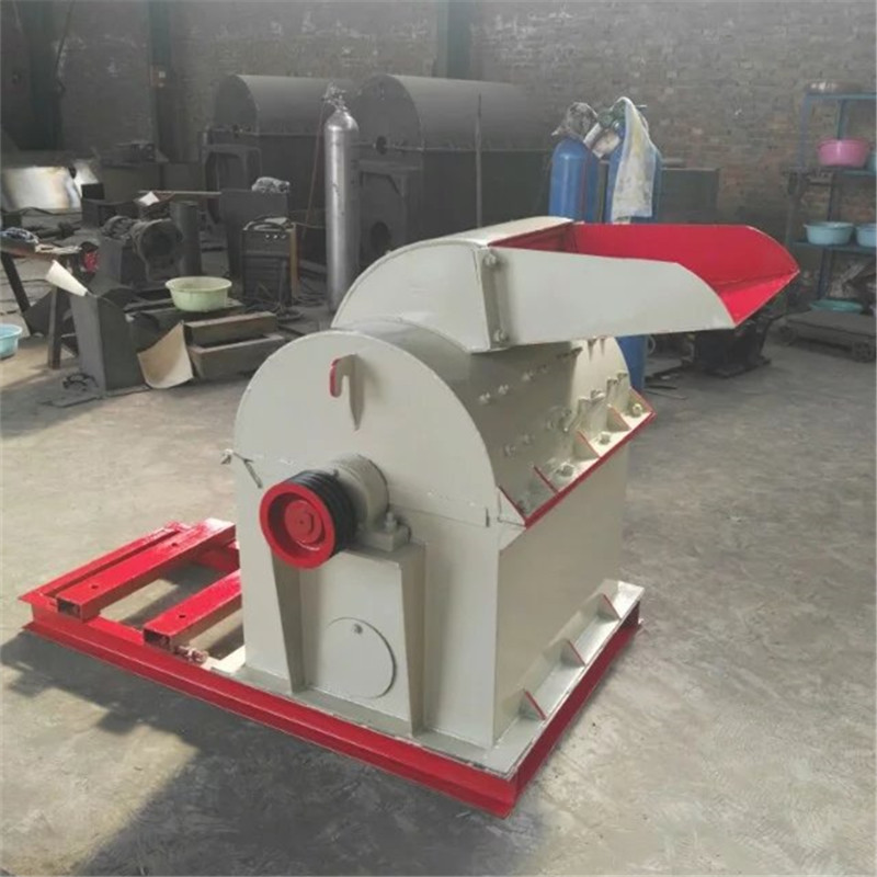 厂家蘑菇菌种料木材粉碎机 废旧木料粉碎机 柴油机带动树枝削片机