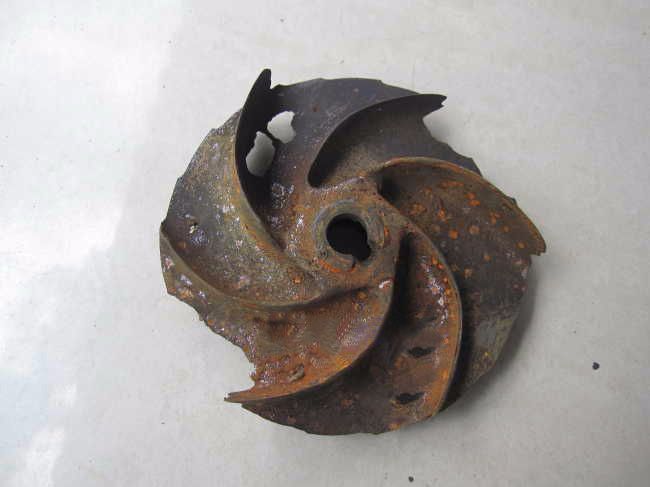 污水处理厂泵叶轮腐蚀磨损的修复方案