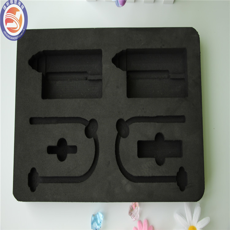 定制植绒EVA内衬CNC雕刻一体成型 五金工具箱包装盒内托