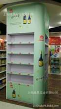 專業廠家設計供應 商場超市包柱展櫃 高檔陳列架 異形柱制作熱銷